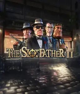 Step into the nefarious world of The Slotfather 2 slot by Betsoft, showcasing a lineup of iconic mafia characters set against a moody urban backdrop. This graphic portrays the gritty atmosphere of the mafia underworld with its striking character design and ominous setting. Ideal for fans of crime dramas, promising a gripping gaming experience. 